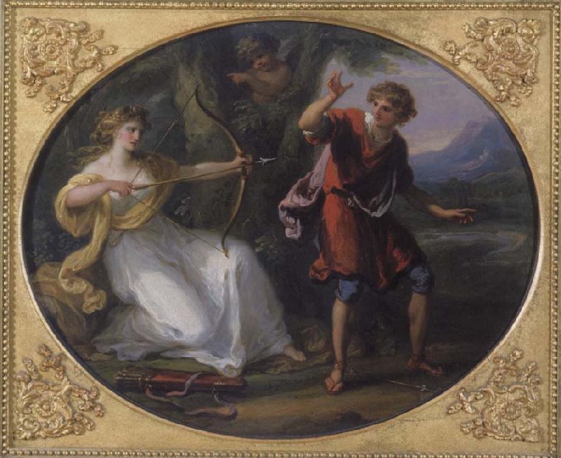 Angelica Kauffmann Nymphe und Jungling